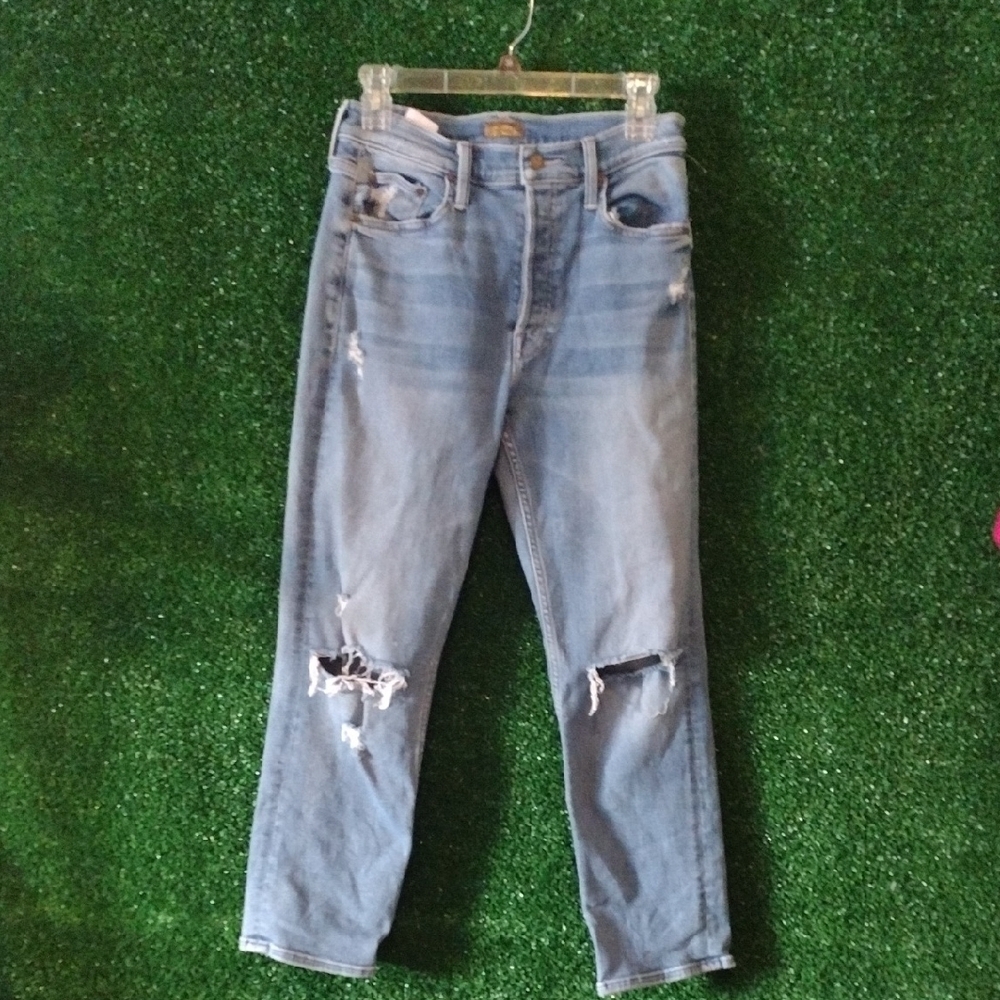 MOTHER Classic Blue Denim Jeans